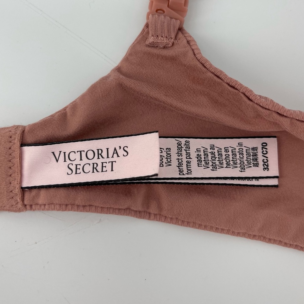 Victoria's Secret Body by Victoria Perfect Shape Lace Bra, Rose Pink, Size 32C - Picture 6 of 8